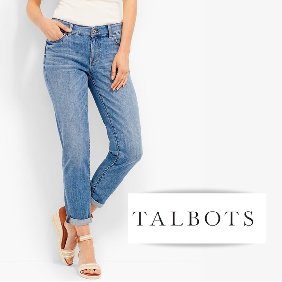 Talbots Denim - Talbots- Flawless 5 Pocket Boyfriend Crop Jean